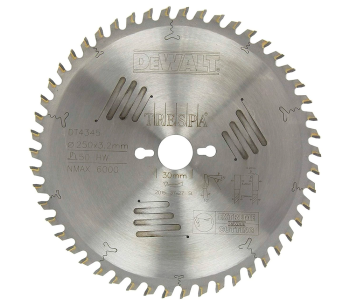 product Disc pentru fierastrau electric DEWALT DT4345-QZ 250mm 2.5mm