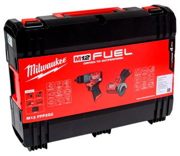 Set de unelte cu acumulator MILWAUKEE M12 FPP2G2-402X photo 3