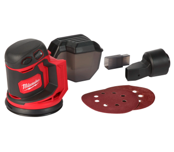 Mașină de șlefuit excentrică fără fir (fără bat) MILWAUKEE M18 BOS125-0 125mm 18V photo 1