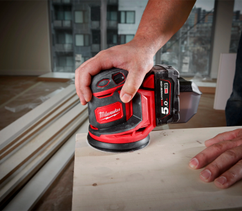 Mașină de șlefuit excentrică fără fir (fără bat) MILWAUKEE M18 BOS125-0 125mm 18V photo 3