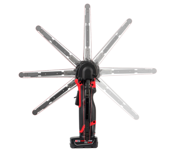 Mașină de șlefuit cu bandă fără fir MILWAUKEE M12 FBFL13-402B 457x13mm 12V 4Ah photo 3