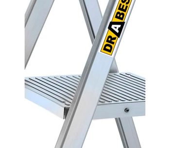 Scară unilaterală DRABEST DR-AL-D8-HOME 1.62m 125kg photo 0