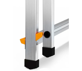 Scară unilaterală DRABEST DR-AL-D8-PRO-Ż+CZ 1.62m 150kg photo 2