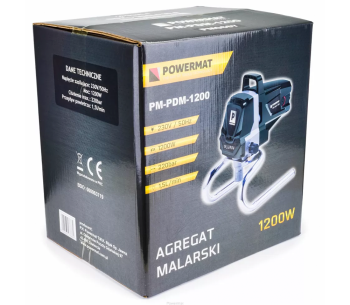 Aparat de vopsit POWERMAT PM-PDM-1200 1200w 220bar photo 7