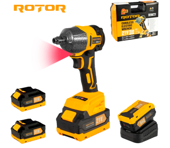 Mașină de înșurubat cu impact cu acumulator ROTOR RIW21 21V 3Ah 320Nm photo 0