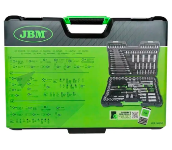 Set de chei JBM-54250 216unit.  1/2-1/4-3/8" photo 2
