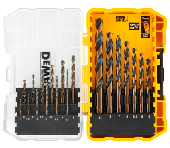 product Set burghiuri pe metal DEWALT DT70728-QZ 1-10mm HSS-G