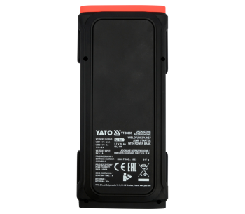 Dispozitiv pornire auto YATO YT83085 1000A 12V photo 2