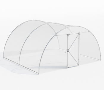 product Seră arcuită Demetra 4x4.5x2.5 m 18m² Alb