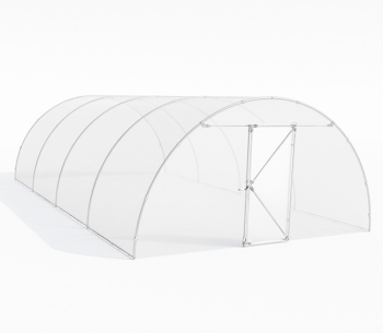 product Seră arcuită Demetra 8x4.5x2.5 m 36m² Alb