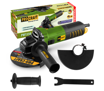 Polizor unghiular ProCraft PW1550  850w 125mm photo 5