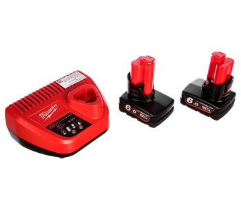 product Încărcător cu 2 acumulatoare MILWAUKEE M12NRG-602 NRG 36w 12V 3A