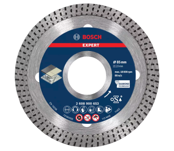 product Disc de tăiat cu diamant BOSCH 2608900655 125mm Turbo Ceramică/Marmura/Granit