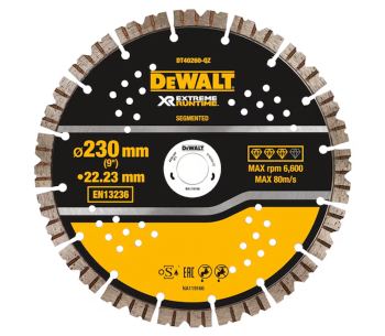product Disc de tăiat cu diamant DEWALT DT40260-QZ 230mm Segmentat Beton/Piatră/Cărămidă