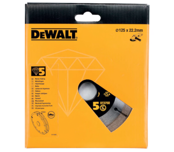 Disc de tăiat cu diamant DEWALT DT3758-QZ 125mm Dublu segmentat Beton photo 0