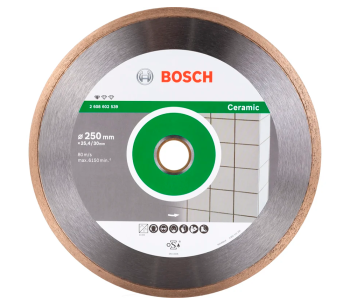 product Disc de tăiat cu diamant BOSCH Professional for Ceramic 2608602539 250mm Solid Ceramică