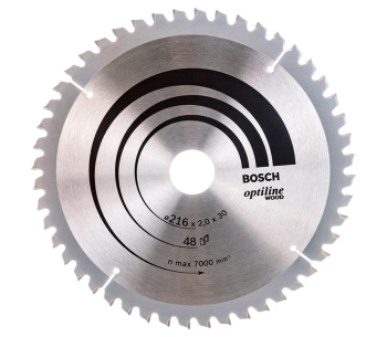 product Disc pentru fierastrau electric BOSCH Optiline Wood 2608640432 216mm 1.4mm