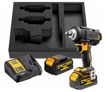 Mașină de înșurubat cu impact cu acumulator DEWALT DCF891P2G 18V 5Ah 1084Nm photo 4