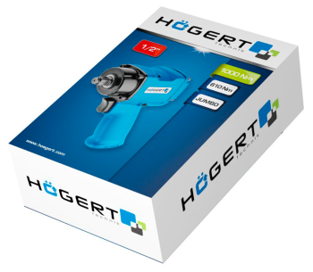 Mașină de înșurubat cu impact pneumatică HOEGERT HT4R621 1000Nm 8500rot/min photo 2