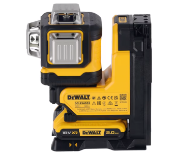 Nivelă cu laser DEWALT DCLE34035D1-QW 3fascicole 100m photo 1