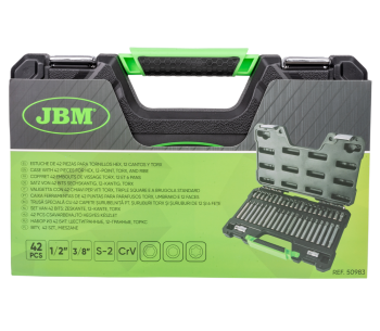 Set biți JBM-50983 Spline/HEX/TX 30/75mm photo 3