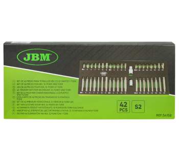 Set biți JBM-54158 Spline/HEX/TX 10/30mm photo 1
