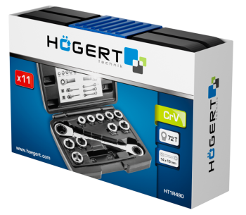 Cheie inelara cu duze HOEGERT HT1R490 8-19mm photo 2