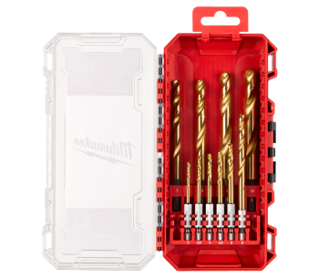 product Burghiu pe metal MILWAUKEE RED 3-10mm HSS-TIN