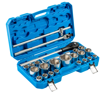 product Набор 26шт головки торцевые HOEGERT HT1R511 21-50 мм