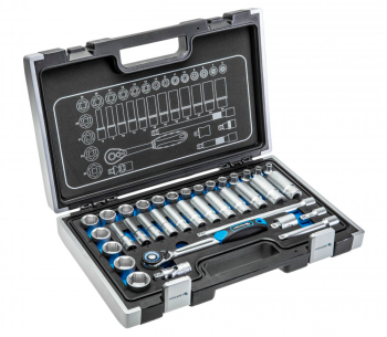 product Набор 36шт головки торцевые HOEGERT HT1R465 6-24 мм