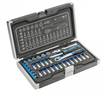 product Набор 34шт головки торцевые HOEGERT HT1R464 4-13 мм