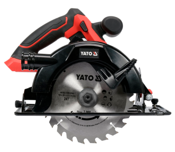 Fierăstrău circular cu acumulator (fără bat) YATO YT82809 185mm 18V photo 0
