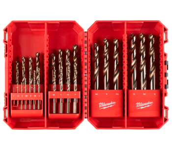 product Набор сверл по металлу MILWAUKEE RED COBALT 1-13мм HSS-CO