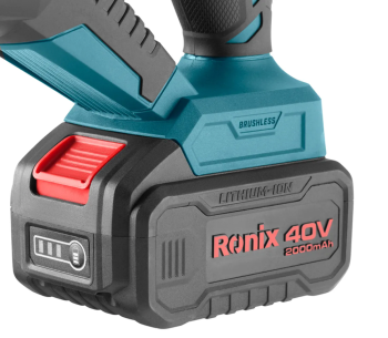 Fierăstrău sabie cu acumulator RONIX 8904-40V 40V 2Ah photo 3