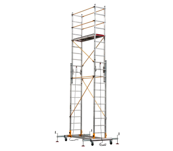 Turn mobil pentru lucrări de construcţie şi montaj CAGSAN S006 XL 6.52m aluminiu photo 2