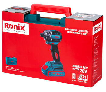 Șurubelnița cu acumulator RONIX 8671 20V 2Ah photo 12