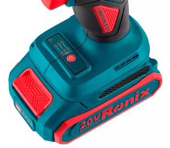 Șurubelnița cu acumulator RONIX 8671 20V 2Ah photo 6