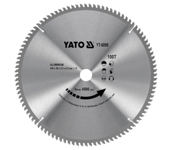 product Disc pentru fierastrau electric YATO YT6099 350mm 2.5mm