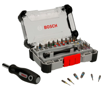 product Set biți BOSCH Precision Screwdriver Bit Set PH/PZ/SL/TX/HEX 25/75mm
