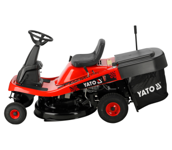 Бензиновая самоходная газонокосилка-трактор YATO YT85550 760мм 12лс photo 2
