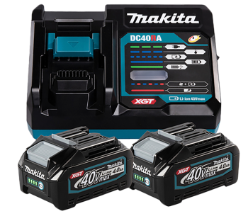 product Încărcător cu 2 acumulatoare MAKITA 191L77-9 310w 40V 4A