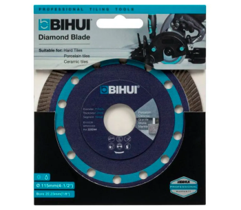 Disc de tăiat cu diamant SUPER THIN BIHUI DCBN5 125mm turbo photo 2