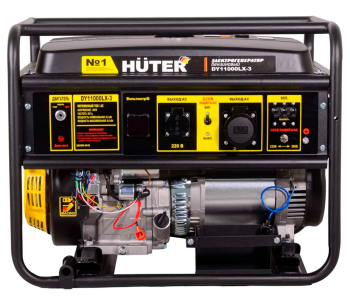 Generator electric HUTER DY11000LX-3 9kw Benzină AVR photo 0
