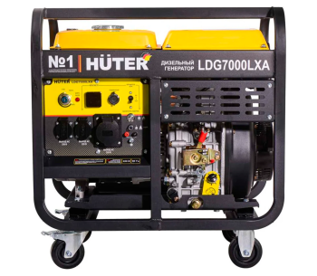 Generator electric HUTER LDG 7000LXA 5.5kw Motorină AVR photo 0