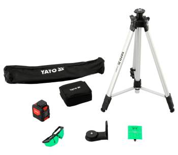 Nivelă cu laser YATO  YT30440 2fascicole 30m photo 9