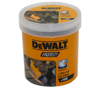 Абразивный диск по металлу 100шт DEWALT DT20540 125мм 1мм photo 0