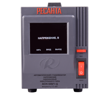 Stabilizator de tensiune releu RESANTA ACH-500/1 photo 1