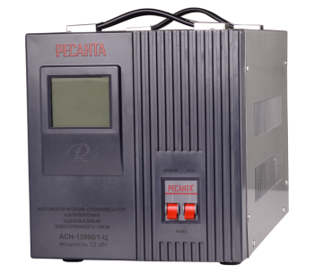 Stabilizator de tensiune releu RESANTA ACH-12000/1-Ц photo 1