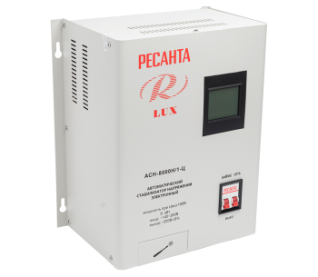Stabilizator de tensiune releu RESANTA ACH-8000 Н/1-Ц photo 1