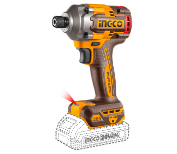 product Șurubelnița cu acumulator сu impact INGCO CIRLI2028 20V 2Ah